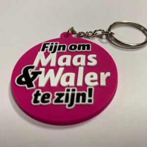 Fijn om Maas&Waler te zijn 3d sleutelhanger